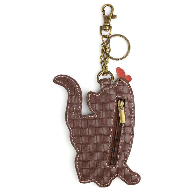 CHALA Cat Siamese Keyfob, Coin Purse, Purse Charm