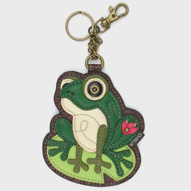 CHALA Frog Lily Keb Fob, Coin Purse, Purse Charm