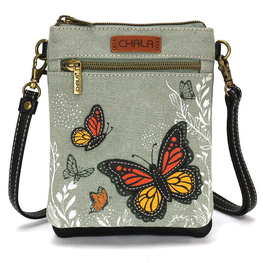 CHALA Double Pocket Crossbody - Monarch