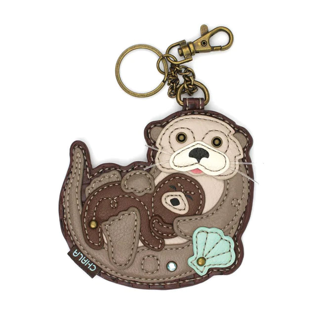CHALA Otter Keyfob, Coin Purse, Purse Charm