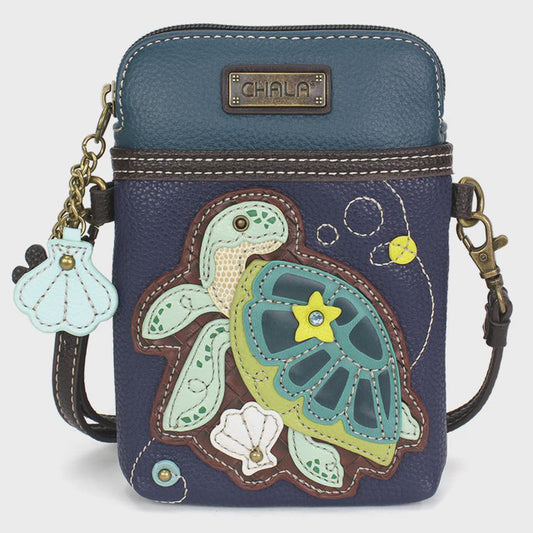 CHALA Crossbody Cellphone Case - Sea Turtle A