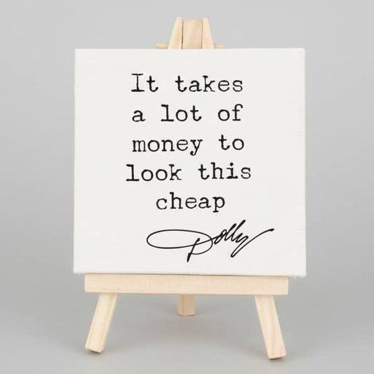 Funny Shelf Sitter Dolly Parton Quote