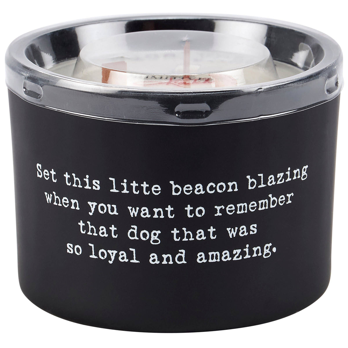 Loyal Dog Poetry Candle
