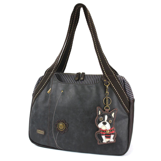 CHALA Bowling Bag with Boston Terrier
