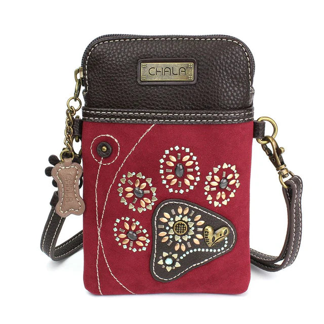 CHALA Dazzled Cross Body Dog Paw