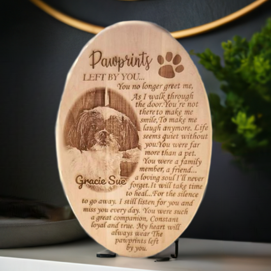 Basswood Oval Plaques