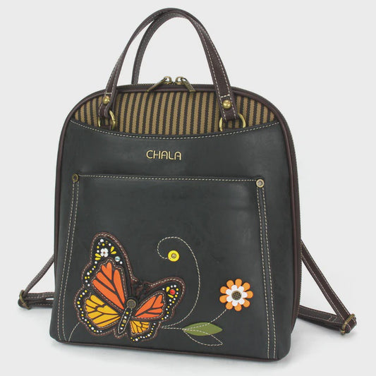 CHALA Convertible Backpack Purse - Monarch