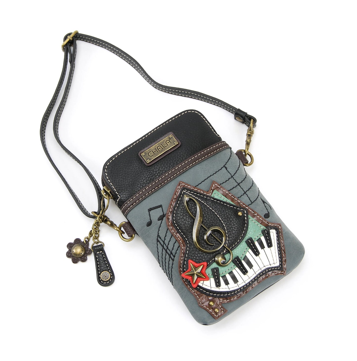 CHALA Piano Cellphone Case Crossbody Purse for Music Lovers | Enchanted Memories