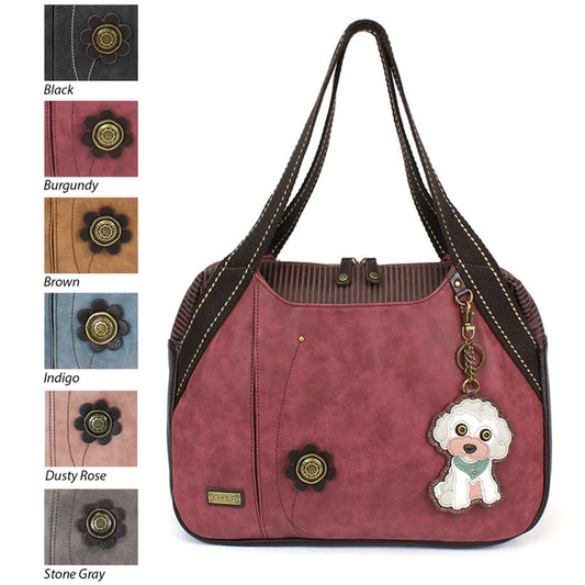 CHALA Bowling Bag with Poodle