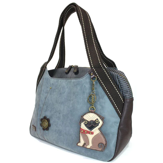CHALA Bowling Bag with Pug
