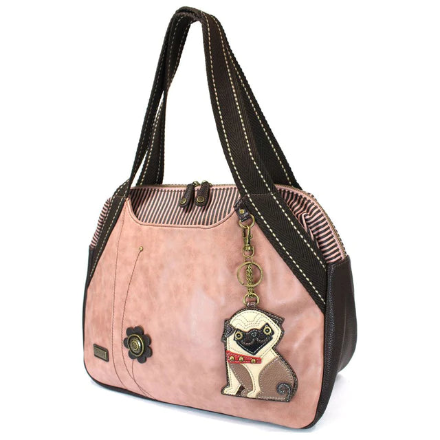 CHALA Bowling Bag with Pug