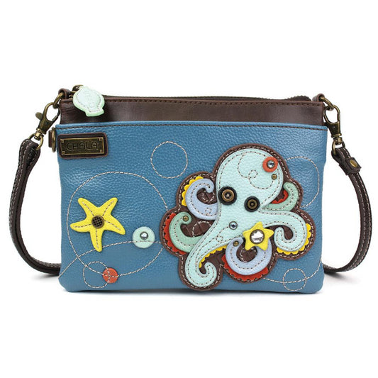CHALA Mini Crossbody Octopus - Enchanted Memories, Custom Engraving & Unique Gifts