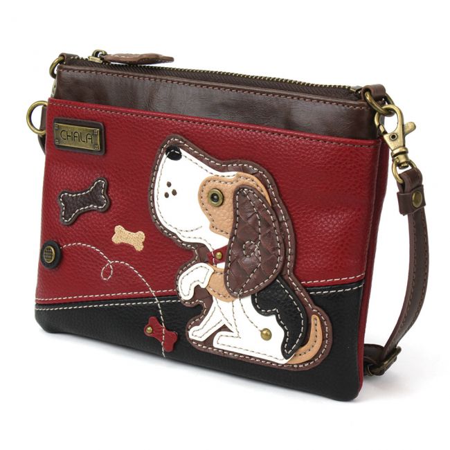 CHALA Mini Crossbody Beagle Dog #2 - Enchanted Memories, Custom Engraving & Unique Gifts