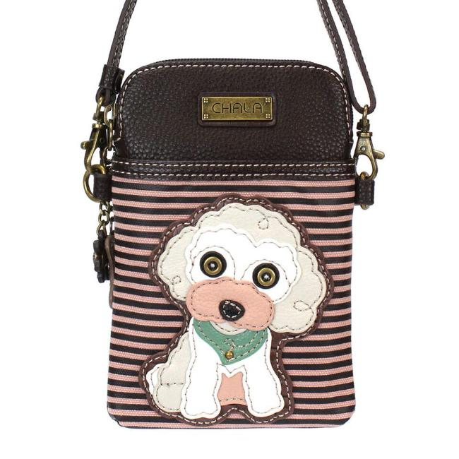 CHALA Crossbody Cell Phone Case - Poodle - Enchanted Memories, Custom Engraving & Unique Gifts