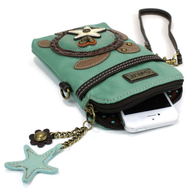 CHALA Crossbody Cell Phone Case - Sea Turtle - Enchanted Memories, Custom Engraving & Unique Gifts