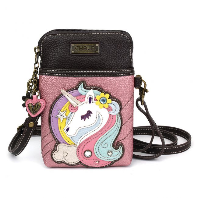 CHALA Crossbody Cell Phone Case - Unicorn - Enchanted Memories, Custom Engraving & Unique Gifts