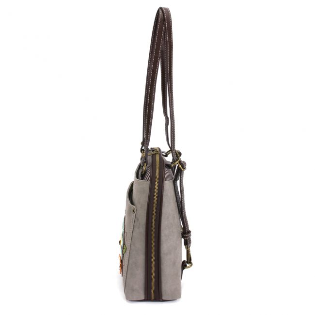 Chala Backpack with Daisy Flower. A beautiful, functional gift for lovers of spring and flowers. 
