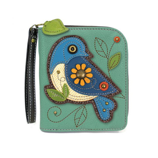 CHALA Bluebird Wallet - Enchanted Memories, Custom Engraving & Unique Gifts