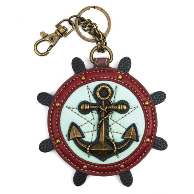 CHALA Anchor Key Fob, Purse Charm & Coin Purse