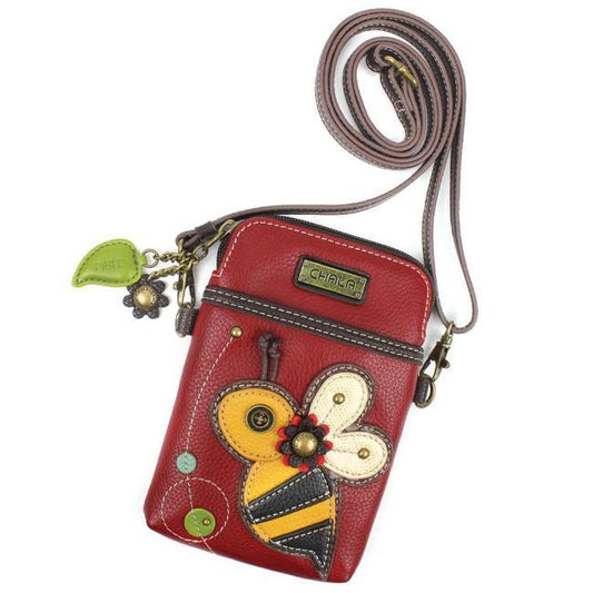 Chala Cell Phone Crossbody Bag, Owl A (827OLA5)