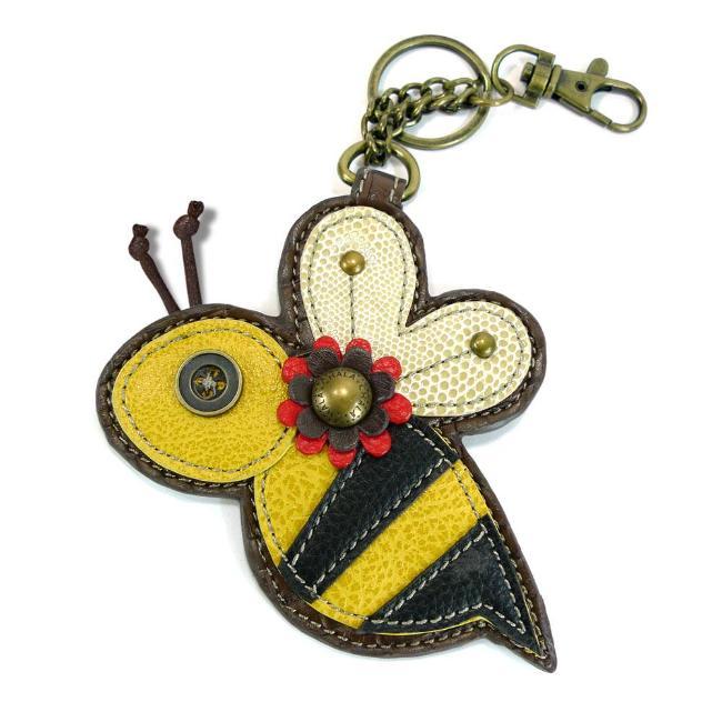 CHALA Bee Key Fob, Coin Purse, Purse Charm