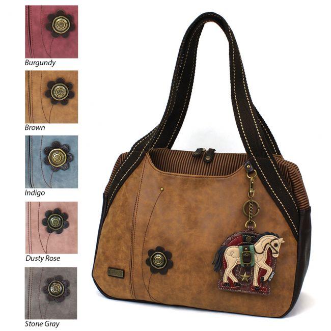 CHALA Bowling Bag Handbag Horse Animal Themed Purse