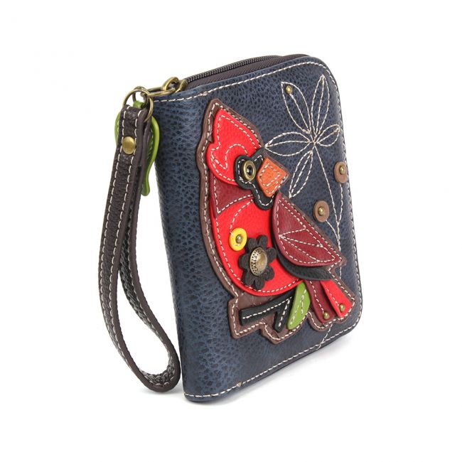 CHALA Cardinal Wristlet Wallet for Bird Lovers Billfold Gift | Enchanted Memories