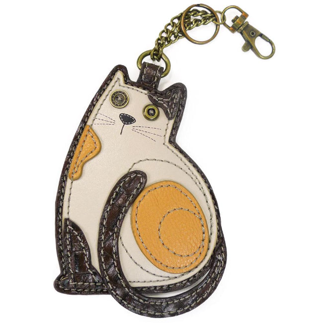 CHALA Cat Coin Purse Keyfob Keychain Purse Charm