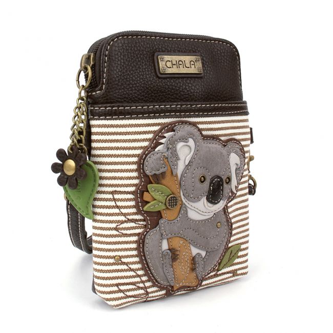 Chala Cellphone Crossbody Koala is the perfect cellphone case for animal lovers.