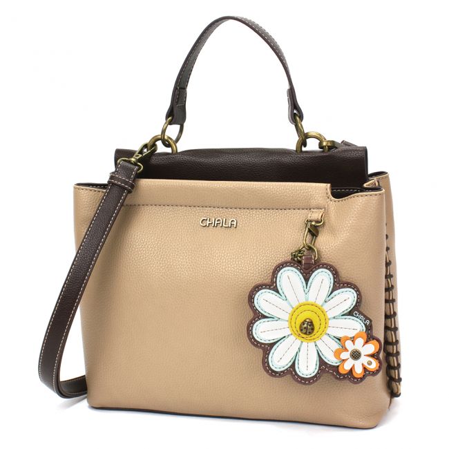 Chala Charming Satchel Purse with Daisy is the most adorable handbag you'll ever own!