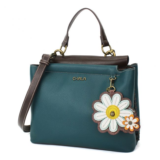 Chala Charming Satchel Purse with Daisy is the most adorable handbag you'll ever own!