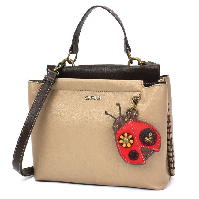 CHALA Charming Satchel Ladybug Purse is the perfect purse for all lovers of nature and ladybugs