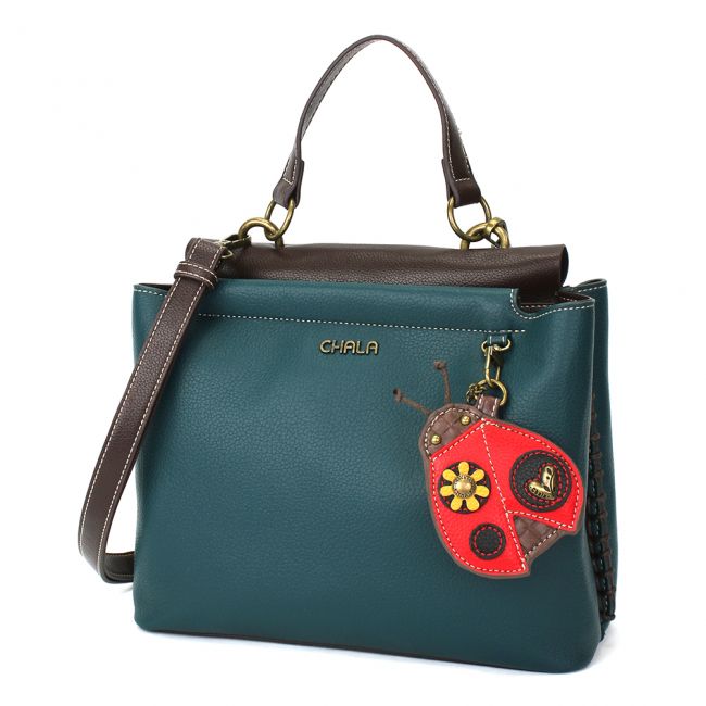 CHALA Charming Satchel Ladybug Purse is the perfect purse for all lovers of nature and ladybugs