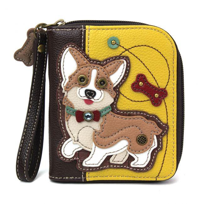 CHALA Corgi Wristlet Wallet | Enchanted Memories