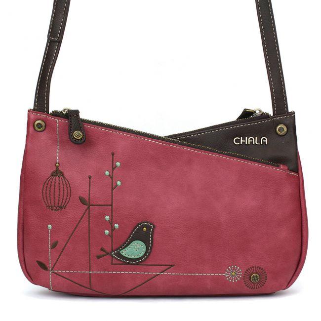 CHALA Criss Cross Handbag with Bird | Enchanted Memories 