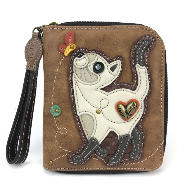 CHALA Siamese Cat Wristlet Wallet | Enchanted Memories