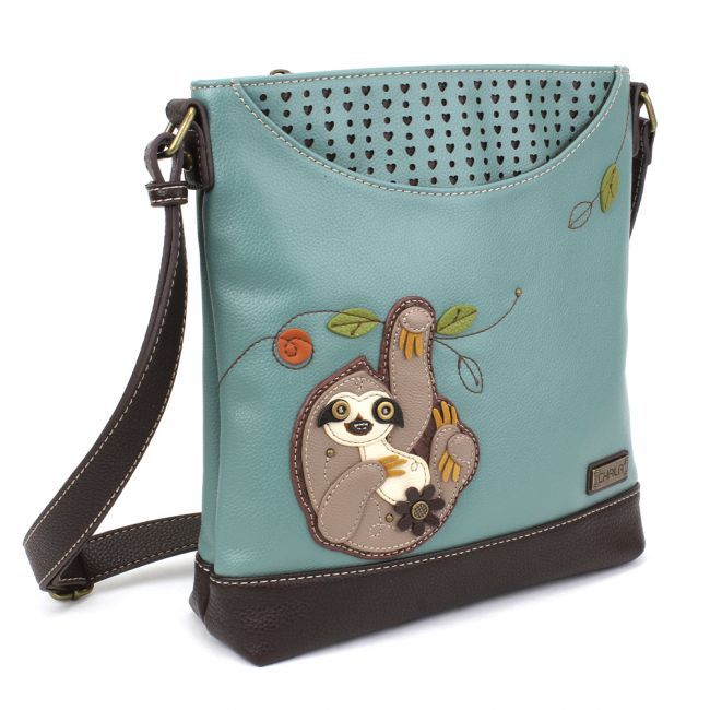Chala Sweet Messenger Sloth - the most adore purse you will ever own. Sloth lovers handbag just perfect for any sloth lover you know. 