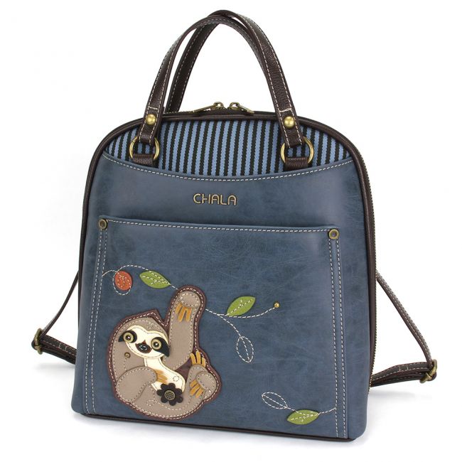 Chala Sloth Backpack is the perfect bag for sloth lovers. This Shoulder Bag, Backpack is sure to be loved by all that see it. 