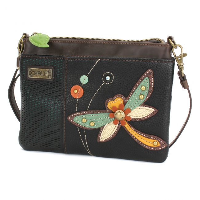 Chala Dragonfly Mini Crossbody Shoulder Bag - the cutest purse you'll ever own. Perfect for nature and dragonfly lovers.