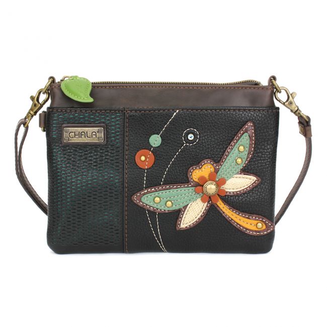 Chala Dragonfly Mini Crossbody Shoulder Bag - the cutest purse you'll ever own. Perfect for nature and dragonfly lovers.