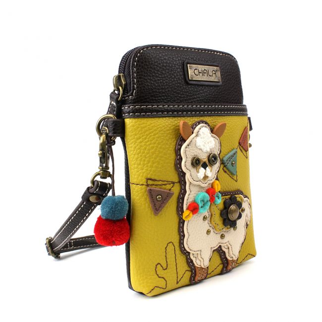 Chala Llama Cellphone Case Mustard Yellow - the most adorable cellphone case you'll ever own. The perfect gift for llama lovers!