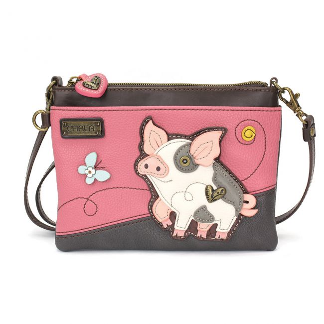 Chala Mini Crossbody Pig. Adorable and you're sure to love it!