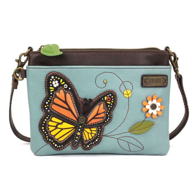 Chala Monarch Butterfly Mini Crossbody is beautiful and is veritable enough to use every day.