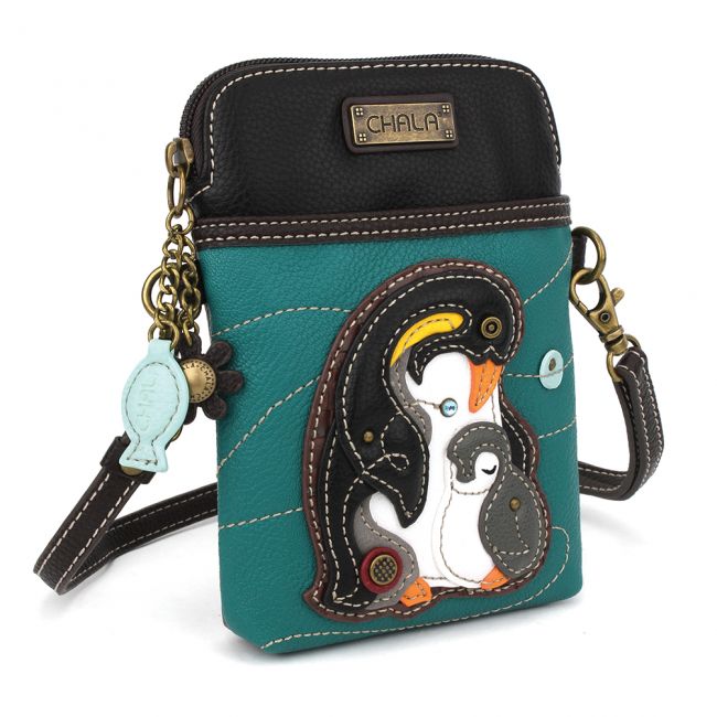 Chala Penguin Cellphone Crossbody Bag is the perfect bag for penguin lovers. It's also the more adorable cellphone case you will ever own.