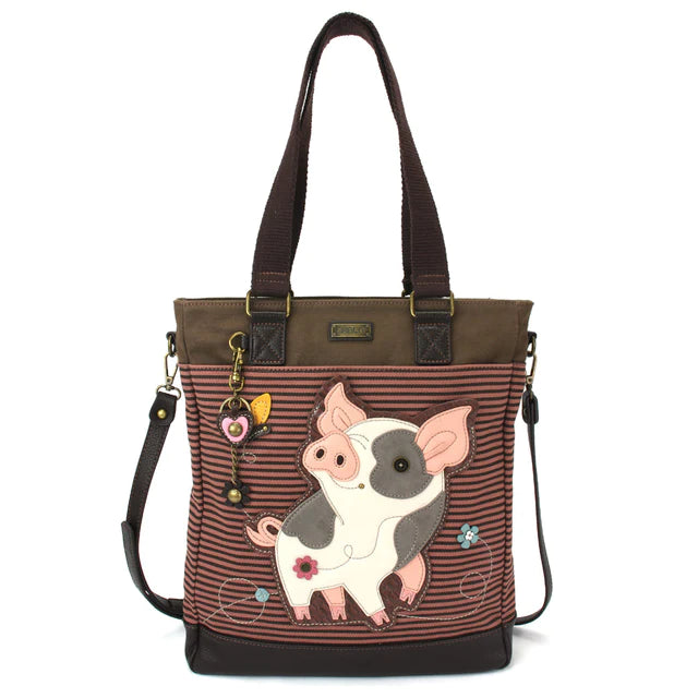 Chala Pig Work Tote is perfect for pig lovers. The most adorable shoulder bag you'll ever own. 