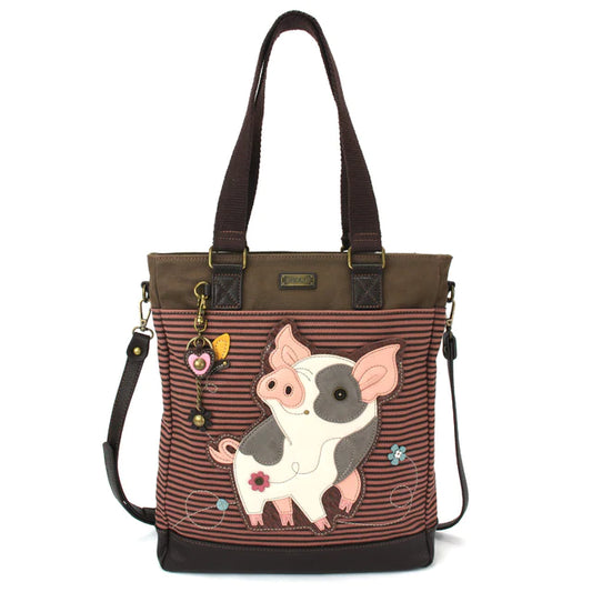 Chala Pig Work Tote is perfect for pig lovers. The most adorable shoulder bag you'll ever own.