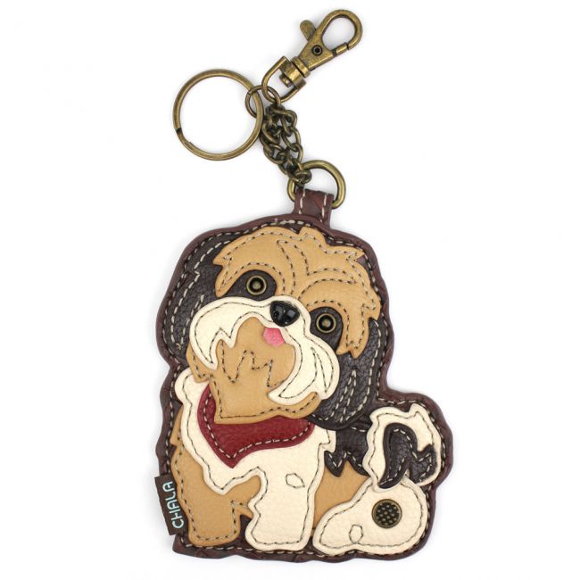 CHALA Shih Tzu Keyfob, Purse Charm