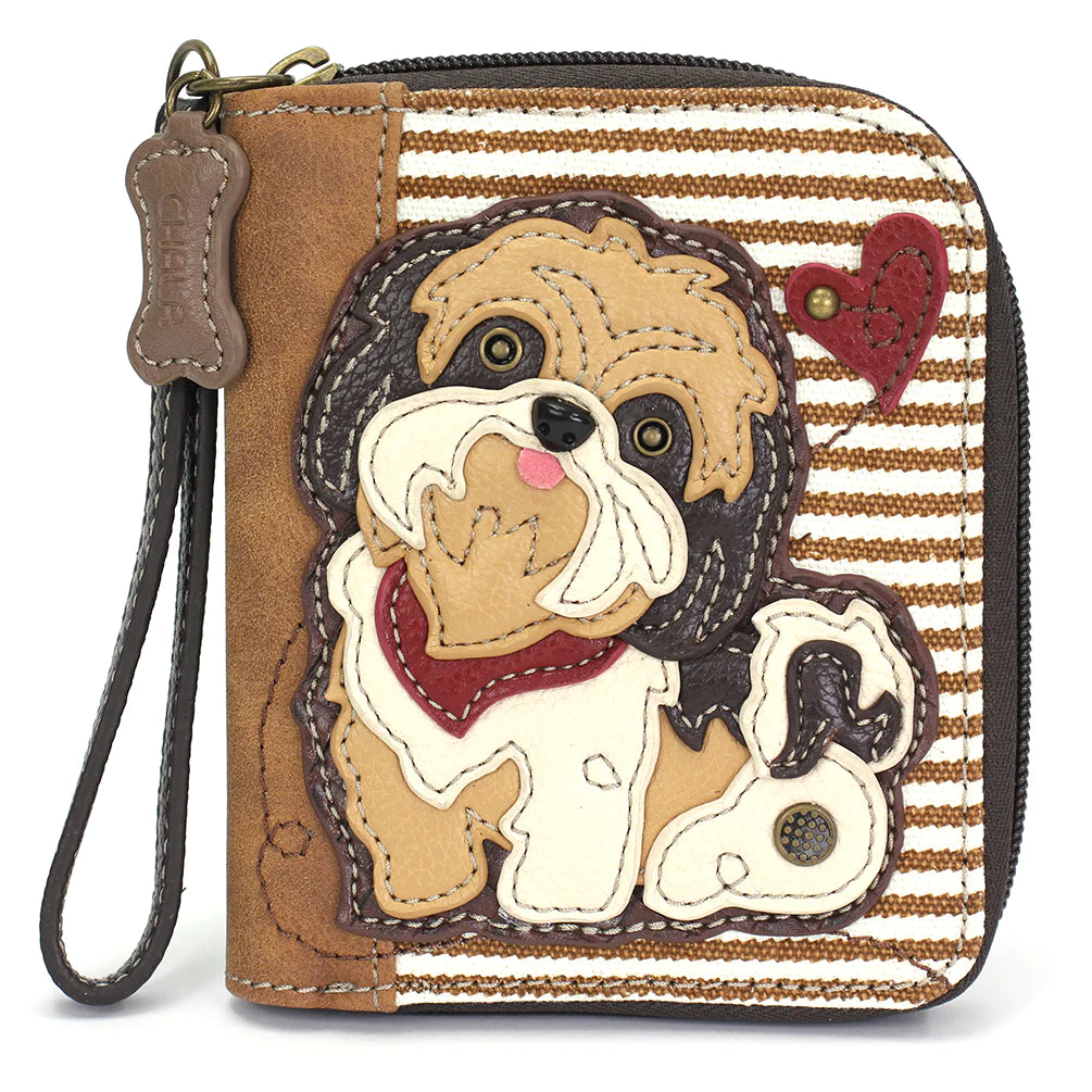Dog Wallet CHALA Shih Tzu Wristlet Wallet | Enchanted Memories – Enchanted ...