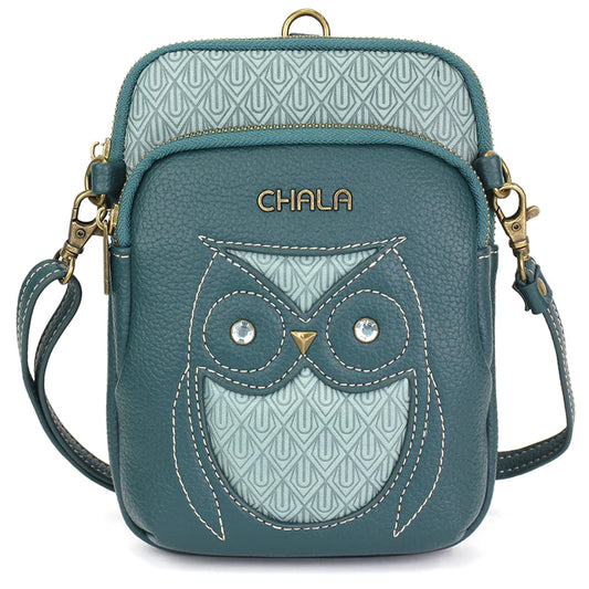 Chala Uni Owl Cellphone Purse is perfect for owl bird and nature lovers.