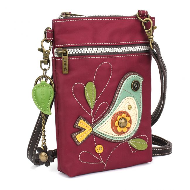 Our Chala Venture Bird Cellphone Crossbody is so adorable and is the perfect gift for bird and nature lovers.